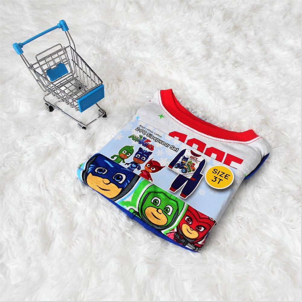 PJ Masks 2 Piece Sleepwear Set Boys 3T Pajamas